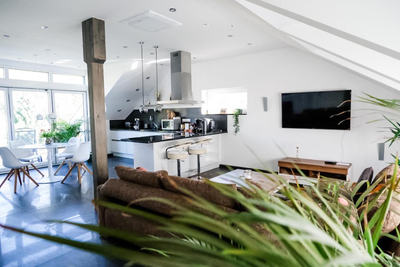 Modern Loft/Apartment Near Bonn Dtag/Dhl/Un Königswinter Exterior foto